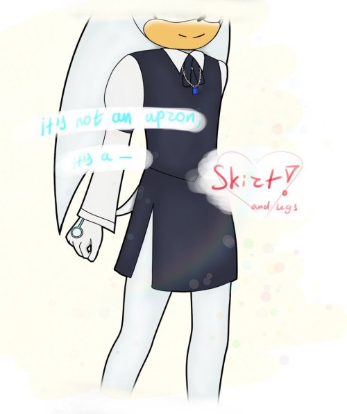 That One Time When SEGA Drew Silverblaze Art In Maid Outfits And I Thought Silver Was In Skirt.