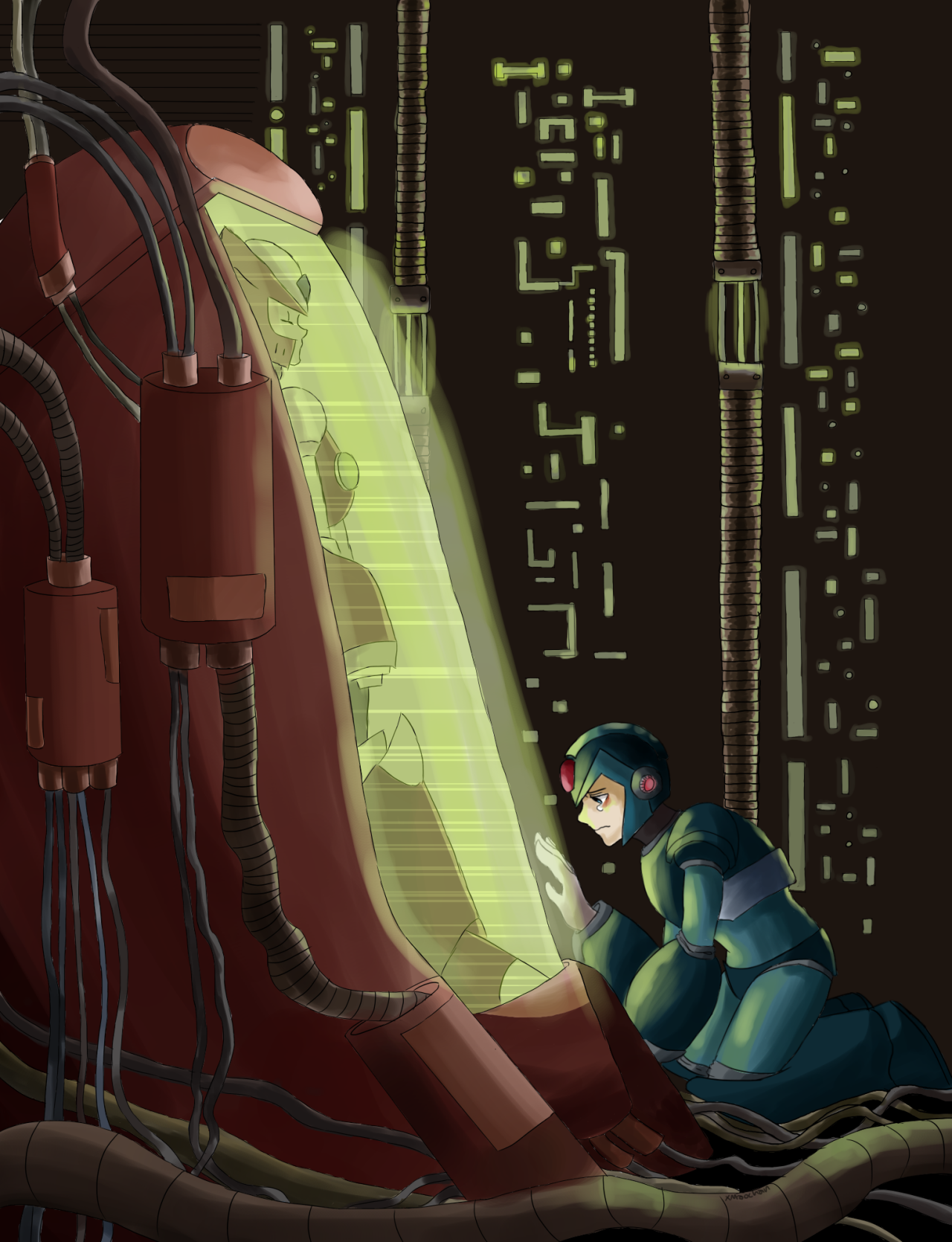 xmaochan:  “Stop the sealing process!                                              