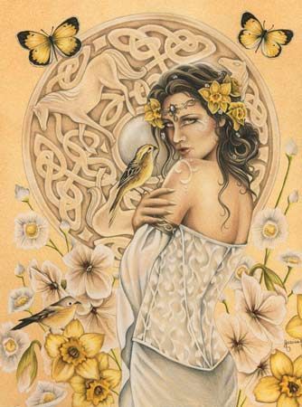 chasingthegreenfaerie:(via (129) Rhiannon was one of the Celtic Mythology`s most beloved goddesses, 