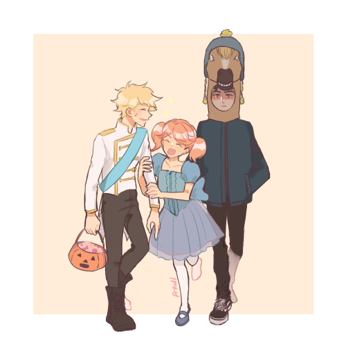 ✨happy 3-days-late trick or treat✨Craig ate her ice cream so she stole his boyfriend for halloween