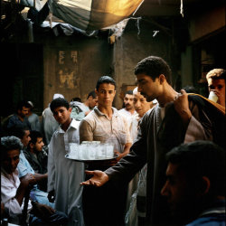 hopeful-melancholy:Egypt, Cairo, 2000 - A limonade salesman in the souk.
