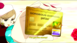 comics-comets-and-cuties:the only credit card I’ll use