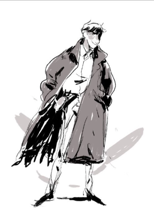 Old sketches I found while cleaning up my folders. I loved the Lockwood &amp; co series and its 