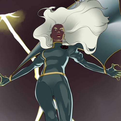 WINDS! HEAR MY COMMAND! Drama Queen Storm is the best Storm period.#storm #ororomunroe #xmen #marvel