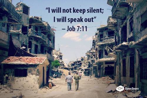 Don&rsquo;t keep silent about what&rsquo;s happening in Syria and Iraq. Join Christians in the Middl