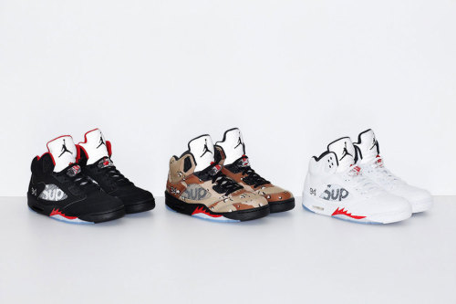 Supreme Air Jordan 5s - Officially Releasing Tomorrow