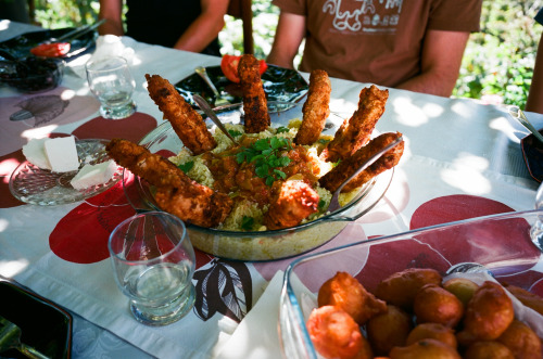 Hiking Lake Skadar in Montenegro with Trisha, including stops for lunch and a swim.{Ricoh GR1 and Ko