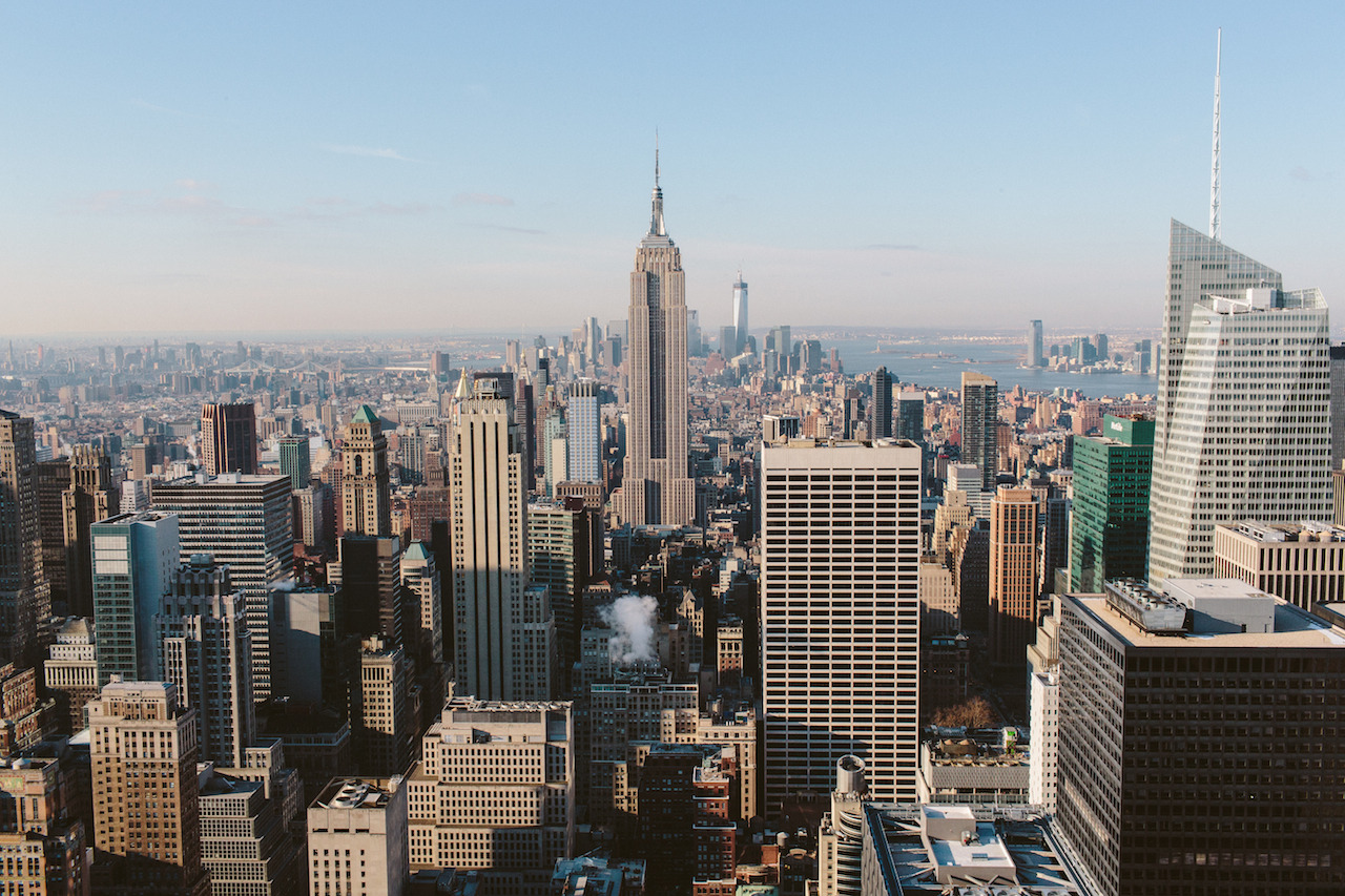 trashhand:   top of the rock. | New York, NY 