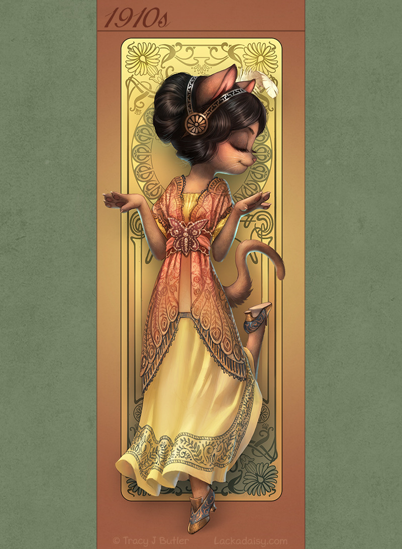 lackadaisycats:  A 20th century revue, as performed by Ivy Pepper.  The intended