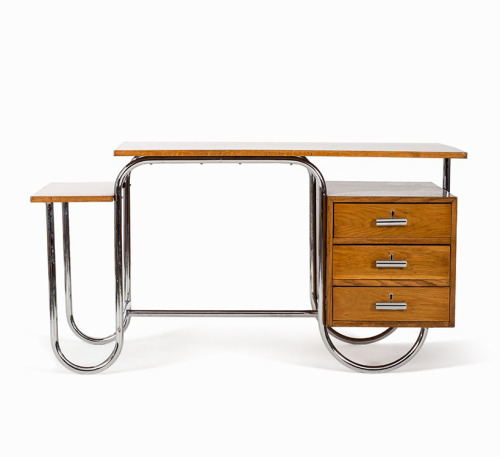 André Lurcat, desk B327, 1930. Made by Thonet. Source