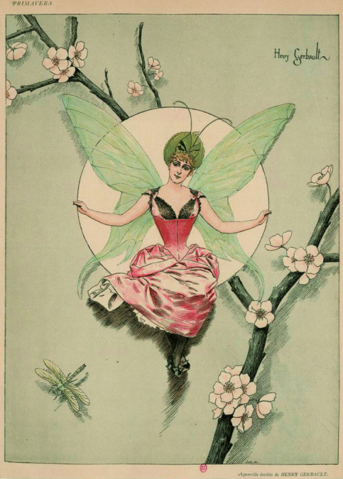 Henri Gerbault (1863-1930), ‘Primavera’ (Spring)Source