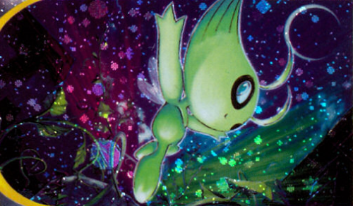 illus. Mitsuhiro Arita “Celebi” from Skyridge