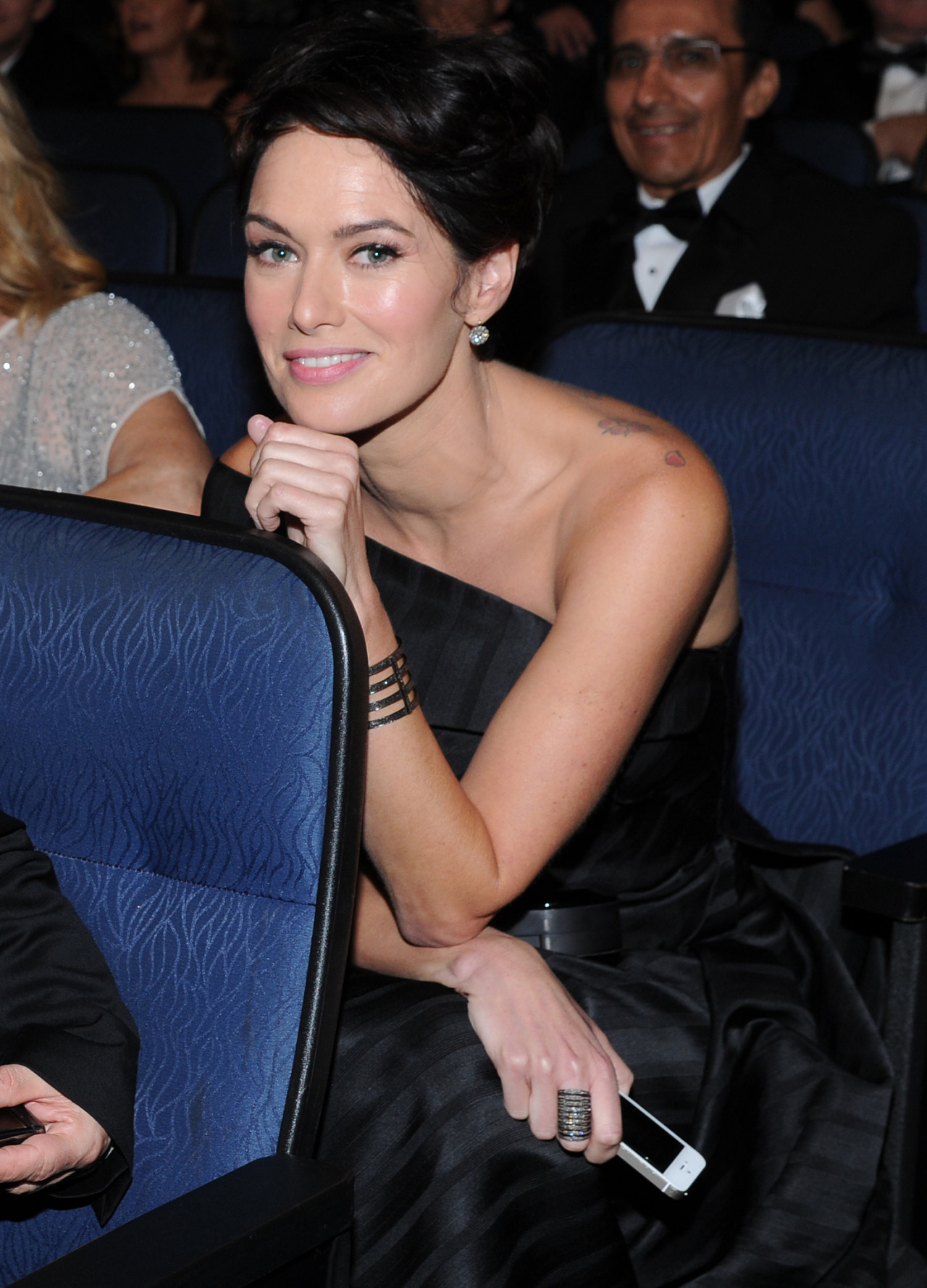 Lena Headey, at The 66th Primetime Emmy Awards, Aug 25, 2014.
(click the image for extremely high-res photo.)