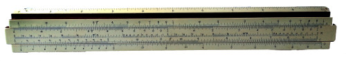 My Grandpa George’s slide rule, which I am sure he used in his machinist schooling at the star