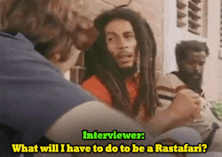 ikaythegod:  Lol… Bob Marley can be really sarcastic sometimes, watch the exclusive full interview here.
