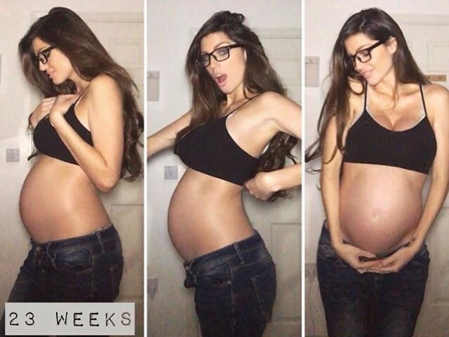 obgyn-ville:  Her beautiful growing pregnancy.     (repost images to save under new