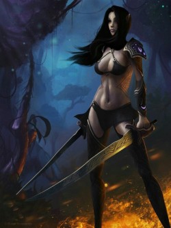 breathtakenfantasies:  Dark Elf