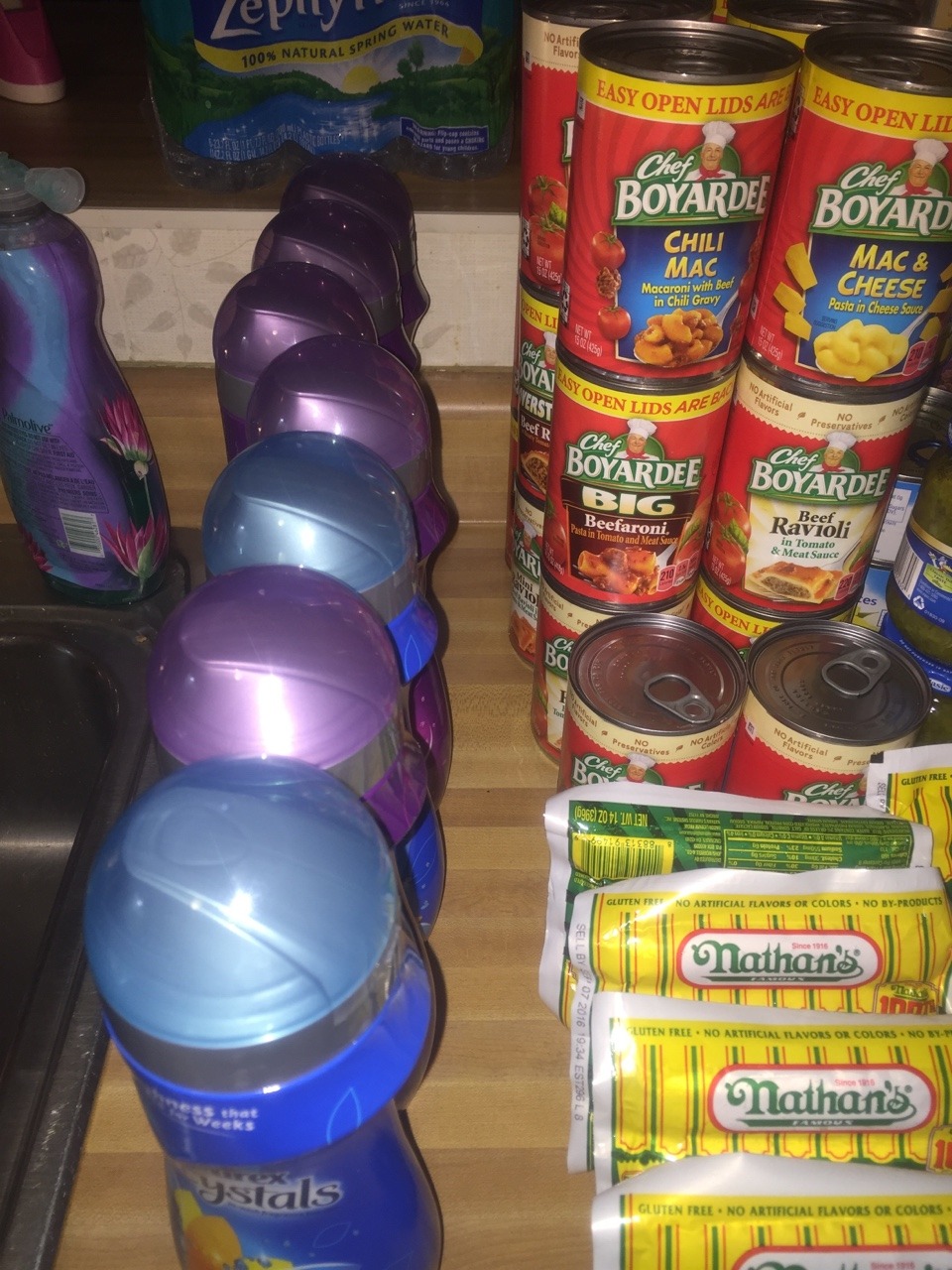 rudegyalchina:  carmdelbae:  rudegyalchina:  Took advantage of the storm stock up