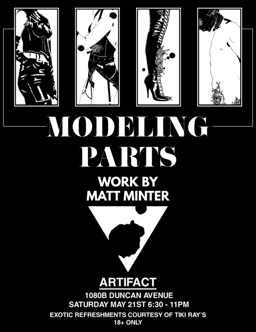 Ill Be Showing Some Work At Artifact In Chattanooga On May 21st.