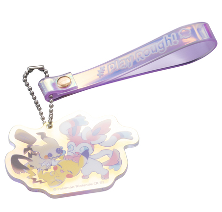 Pokemon Center “Play Rough!” CollectionAcrylic Keycharm&ndash; 770 yenKey pouch&