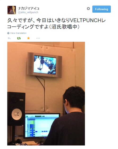 looks like veltpunch is ((finally)) working on a new album!