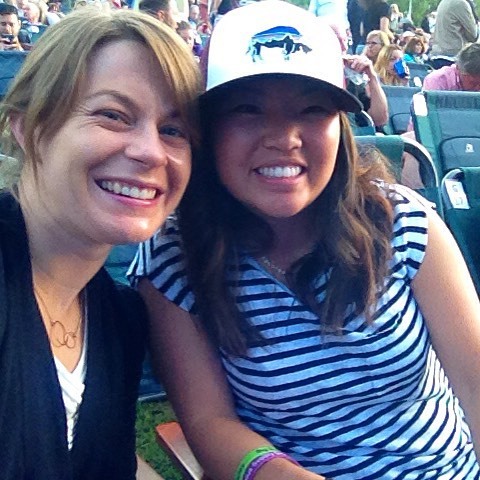 Right before we danced our butts off. #gracepotter #deervalley @jessperrie