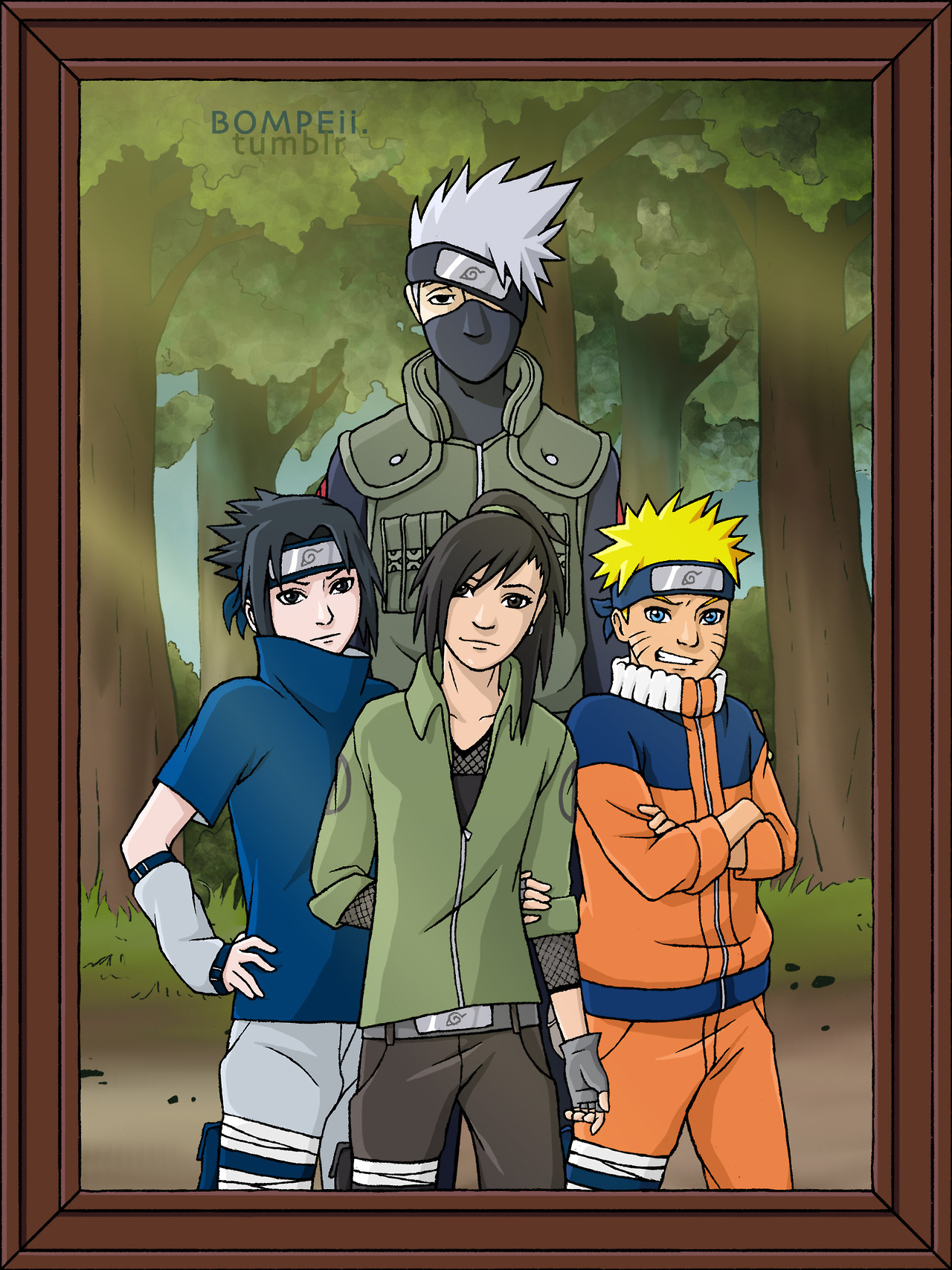 team 7 protective of naruto fanfiction