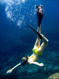 socialfoto:  Under the sea using waterproof