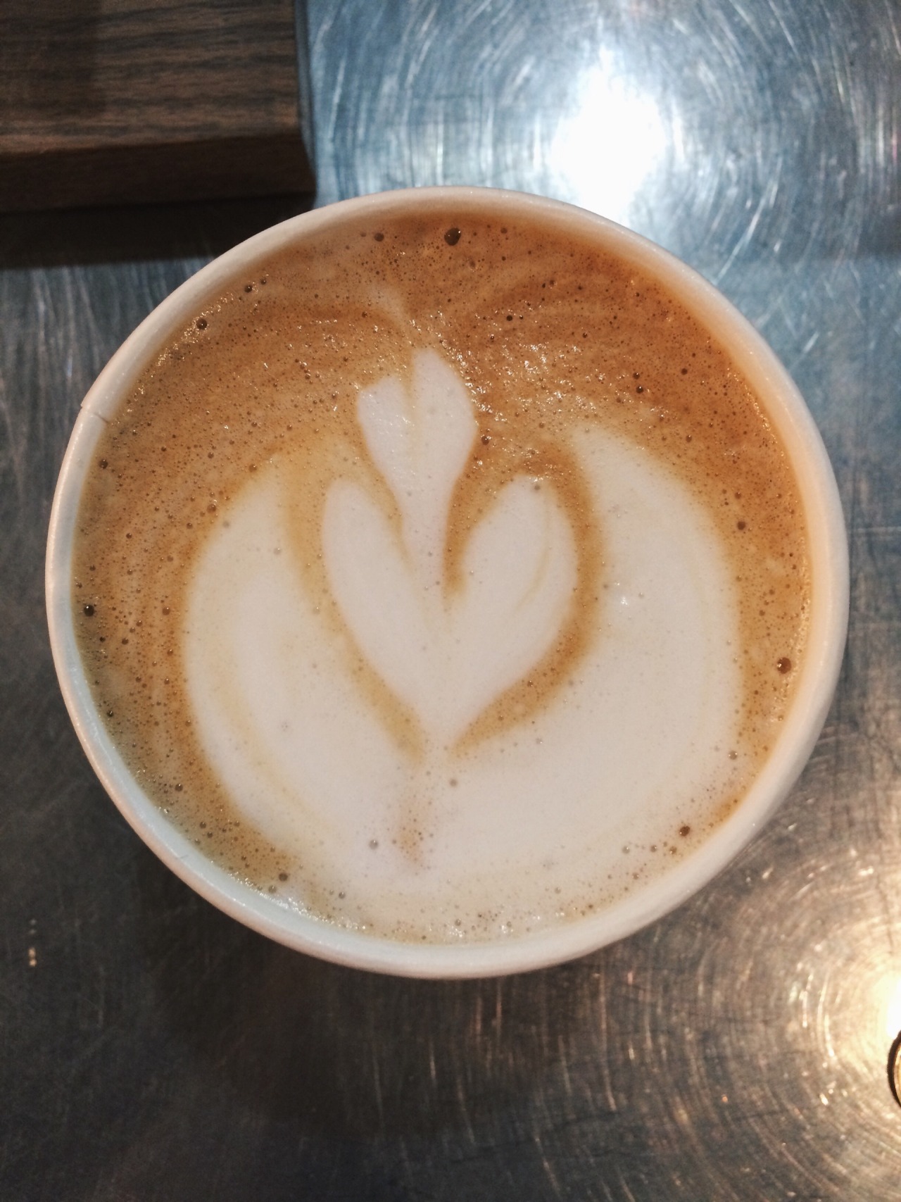 Last latte of the night. It&rsquo;s aight.