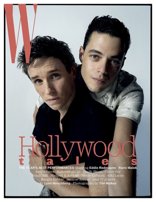 Eddie Redmayne and Rami Malek, photographed by Tim Walker for W Magazine, Vol #9 2019.