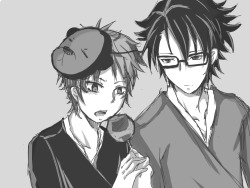 Takuyonomichi:  Mi↝Sa↗Ki↘ Why U So Hard To Draw?! Anyway, Advanced Happy New