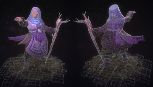 Please head over to the artstion post to get a 3D viewer and more detailed description! A fully rigg