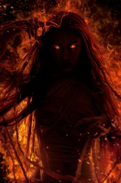 adarkerbeauty:  Infernal Combustion I by