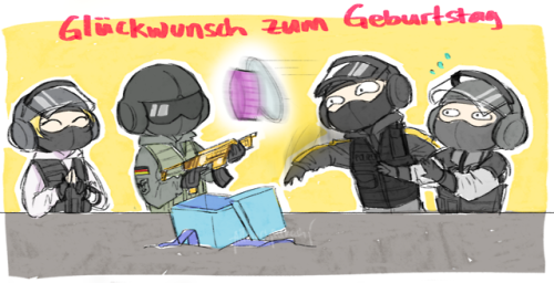 Happy birthday Jäger - 9 March 2019Bandit’s flipping the bird behind that meme but we&rsq