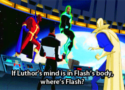 thefingerfuckingfemalefury:   jesec:  Remember that time Lex and Wally switched bodies  FUNNIEST EPISODE EVER :D    Cause im evil! Hahaha