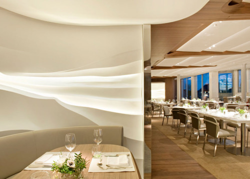 {Found another project by the same firm behind this jewelry store - Jouin Manku Studio - this time, 