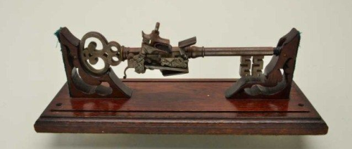 Late 18th century Miquelet (flintlock) key gun.