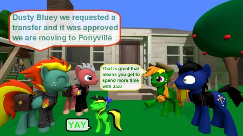 ask-the-out-buck-pony:  It is the 777th ask post for this blog that means good luck well not so good Bluey (updated) panels now in right spotThat little Jazz filly is just too darn cute X3