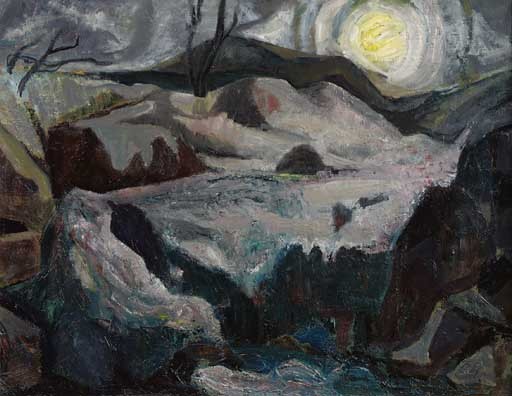 blastedheath:  Frederick B. Serger (American, 1889-1965), Winter in Central Park,