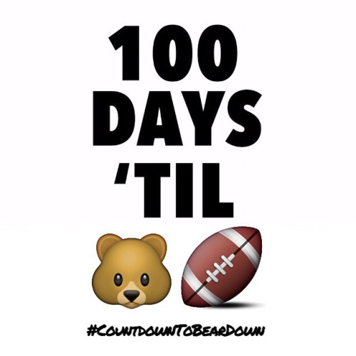 Only 100 more days… CAN’T WAIT!!!!!! ⬇️ #NFL #BearDown #DaBears #ChicagoBears #nflfans 