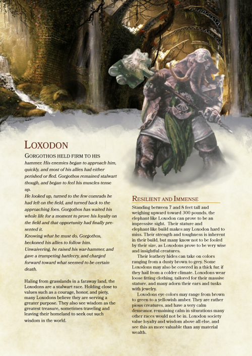 images Loxodon Dnd 5E Female untitled dnd 5e homebrew loxodon