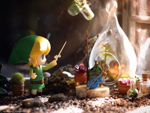 gameandgraphics:Zelda toy photography has been quite popular on Instagram for some time now, especia