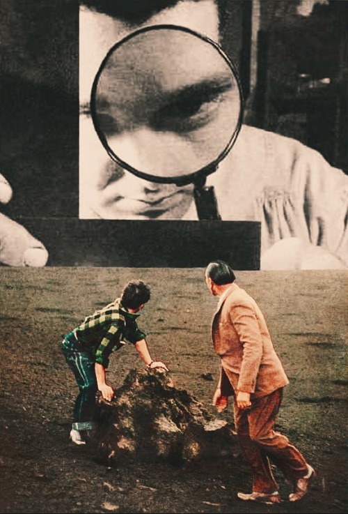 ayhamjabr:Under Surveillance.Surreal Mixed Media Collage Art By Ayham Jabr.Instagram-Facebook