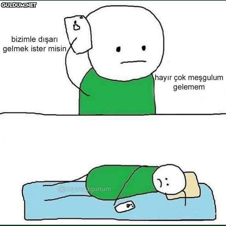 bizimle dişarı gelmek...