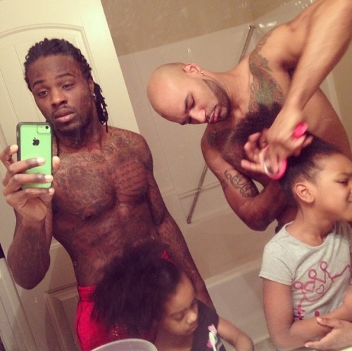 mikestand:  kordalenkaleb 3 days ago “Being fathers is getting our daughters up at 5:30 am making breakfast getting them dressed for school and putting them on the bus by 6:30 .This is a typical day in our household . It’s not easy but we enjoy every