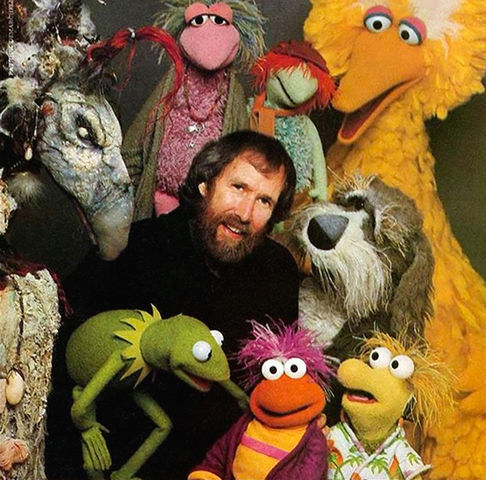jimhenson-themuppetmaster:Jim Henson with various Muppets.
