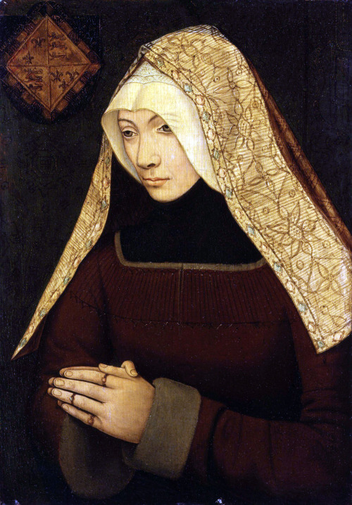 Portrait of an unknown woman formerly identified as Lady Margaret Beaufort (1443-1509)