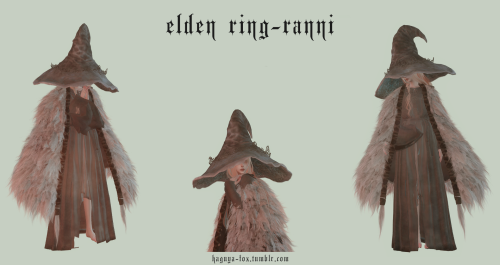 ✟ elden ring ✟ ranni ✟ mesh be from  elden ring✟ hq  compatible✟ custom thumbnail✟ please do not re-