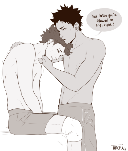 felidadae:  Ever since they were kids, Iwaizumi’s said the same thing to Tooru again and again