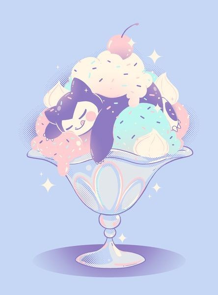 pastelgothaesthetic:Good enough to eat  this will be the best icecream/sundae i’ll ever have